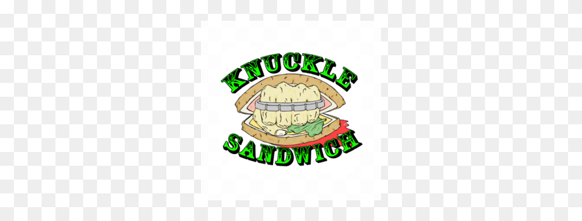 260x260 Download Knuckle Sandwich Png Clipart Sandwich Clip Art - Burger Clipart PNG