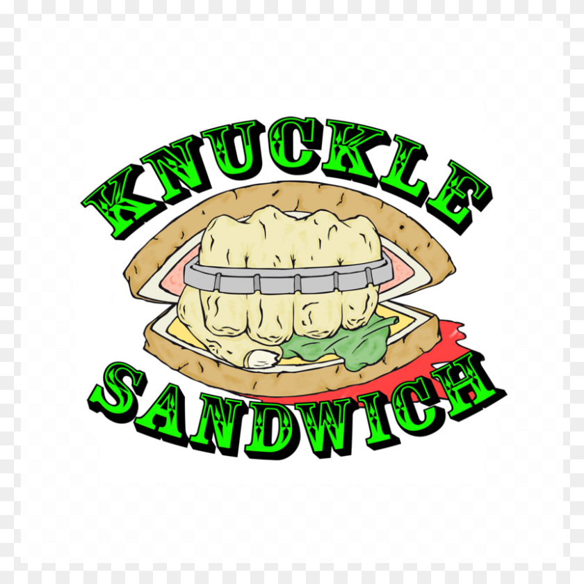 800x799 Download Knuckle Sandwich Png Clipart Sandwich Clipart Font - Taco Truck Clipart