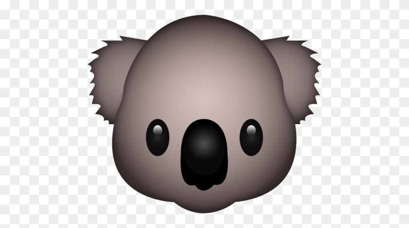 480x408 Descargar Koala Emoji Imagen En Png Emoji Island - Koala Png