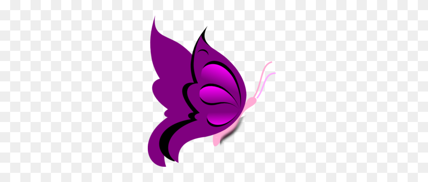 260x298 Download Kupu Kupu Vektor Png Clipart Clip Art Butterfly - Fairy Wings Clipart