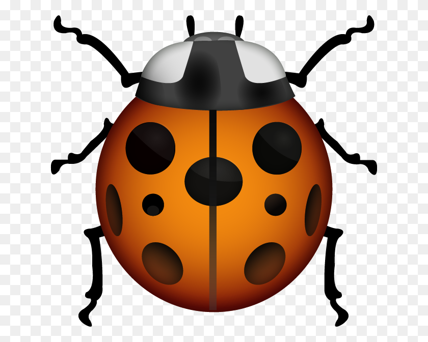 642x612 Download Lady Beetle Emoji Image In Png Emoji Island - Beetle PNG