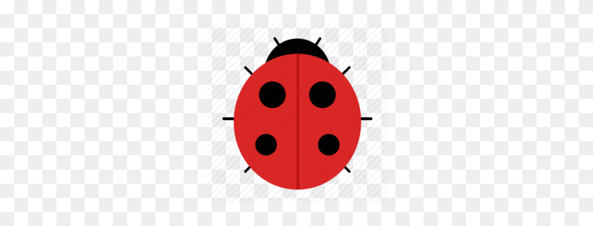 260x260 Download Ladybird Clipart Ladybird Beetle Clip Art Illustration - Bacteria Clipart