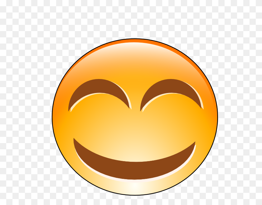 558x599 Download Laughing Smiley Clipart - Laughing PNG