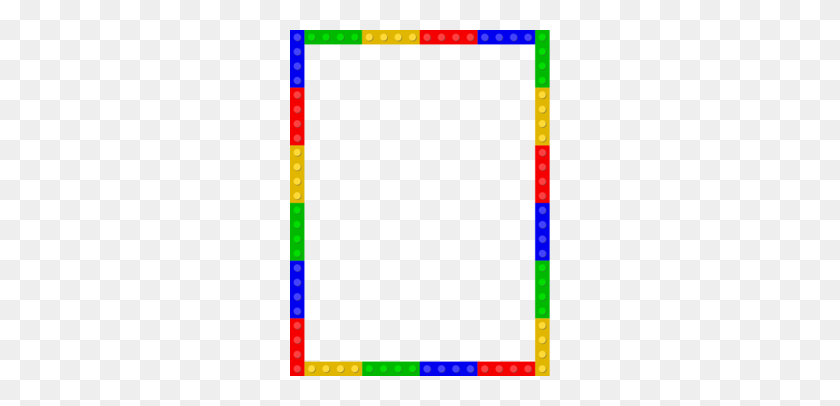 260x346 Download Lego Frame Png Clipart Lego Borders And Frames Clip Art - Pattern Blocks Clipart
