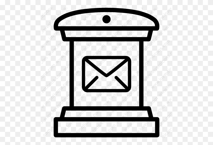 512x512 Скачать Letter Box, Электронная Почта, Общение, Контакт, Почта, Сообщение - Letterbox Png