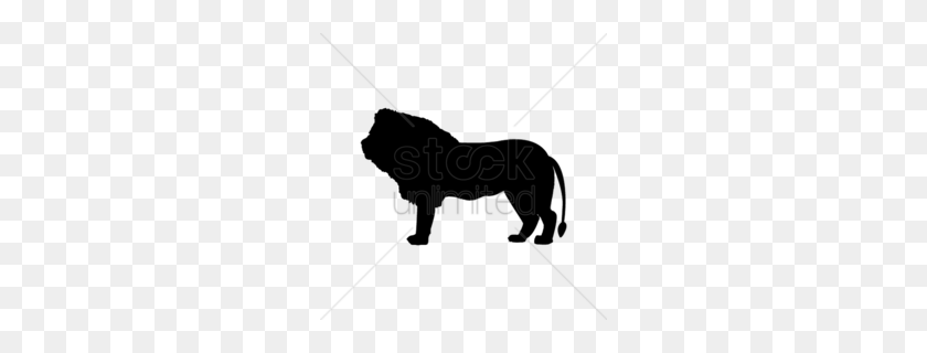 Download Lion Clipart Lion Clip Art Lion, Black, Silhouette - Pug Clipart
