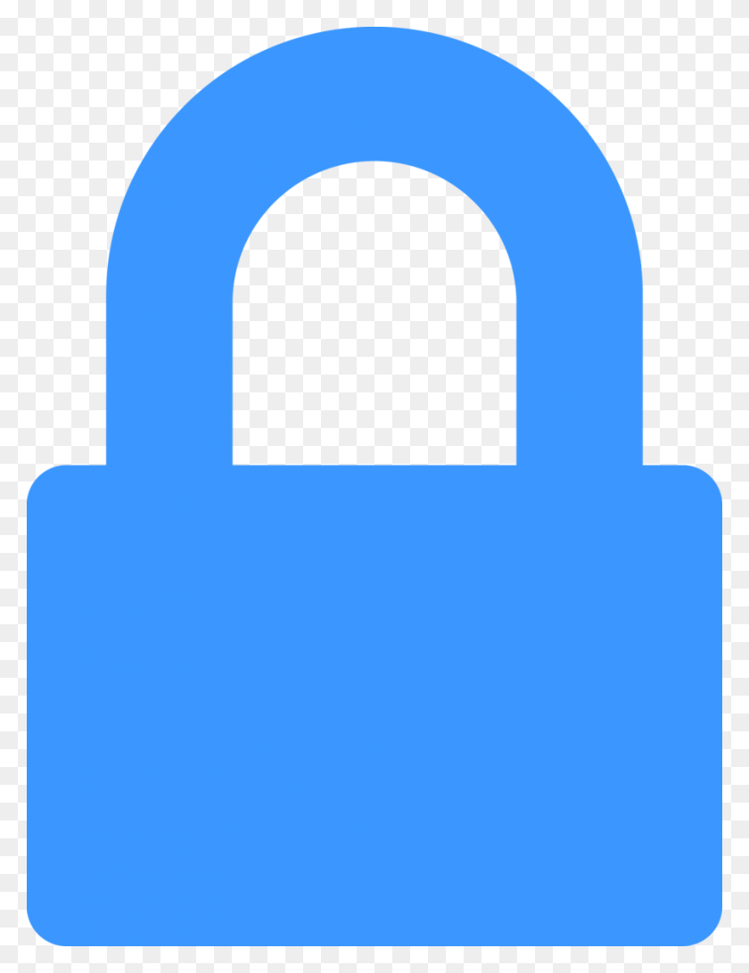 900x1190 Download Lock Icon Png Blue Clipart Blue Clip Art Lock, Circle - Property Clipart