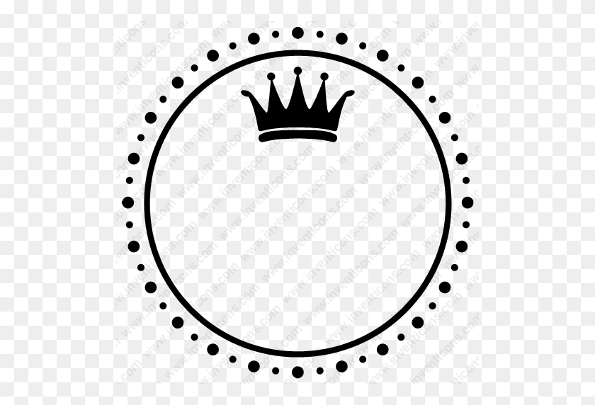 512x512 Скачать Логотип, Значок, Этикетка, Корона, Королевский Значок Inventicons - Королевский Логотип Короны Png