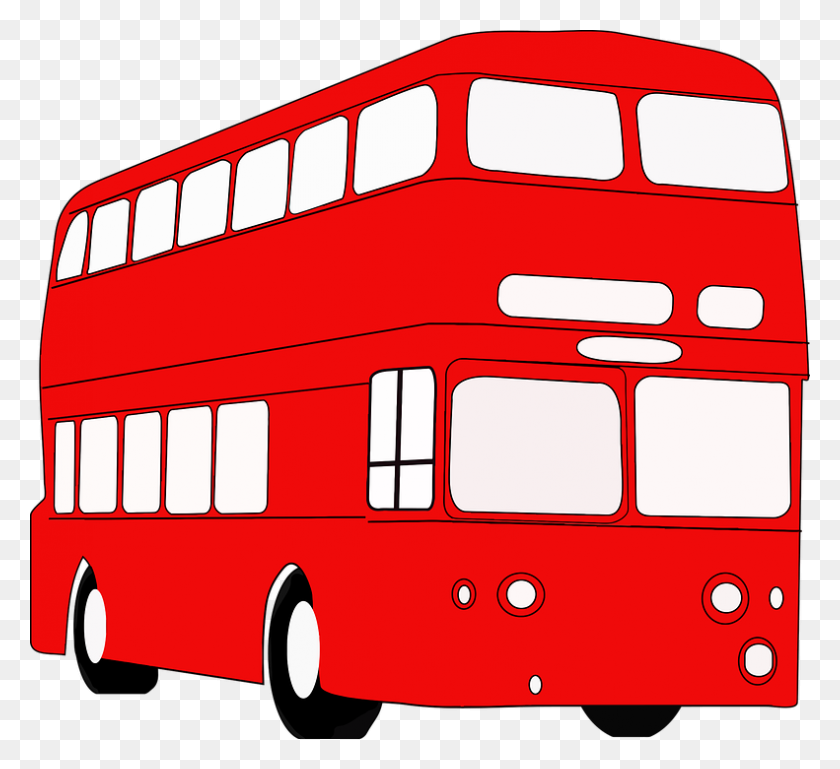 791x720 Download London Png Clipart Aec Routemaster Bus Clip Art Bus - Bus Clipart Free