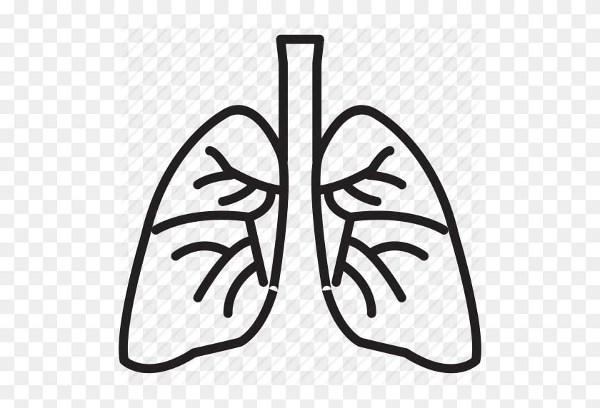 512x512 Download Lung Black And White Clipart Computer Icons Lung Clip Art - Smoke Clipart Black And White