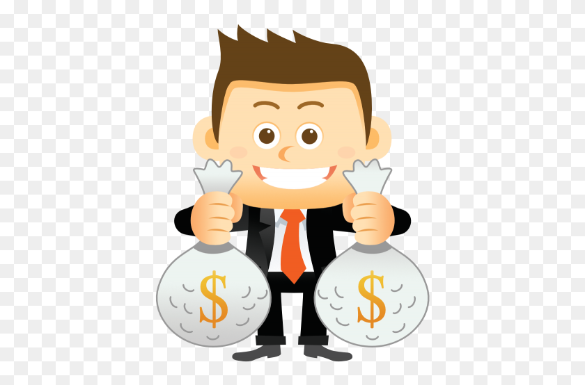 400x494 Download Make Money Free Png Transparent Image And Clipart - Money Cartoon PNG