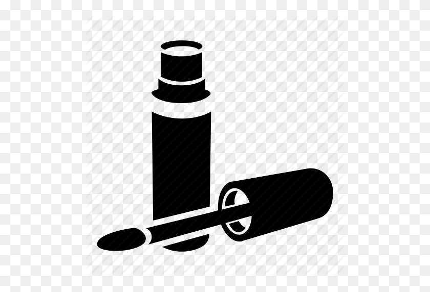 512x512 Descargar Icono De Maquillaje Labios Clipart Cosméticos Lápiz Labial Brillo De Labios - Maquillaje Clipart Blanco Y Negro