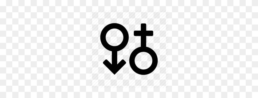 260x260 Descargar Signo Masculino Y Femenino Png Clipart Símbolo De Género Clipart - Símbolo Masculino Png