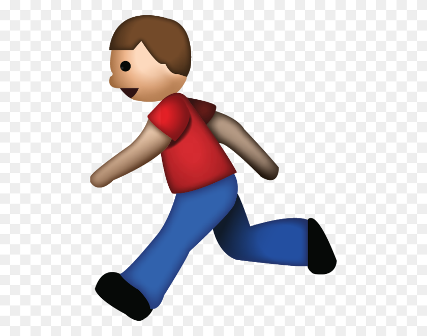 600x600 Descargar Hombre Corriendo Emoji Isla Emoji - Corriendo Emoji Png