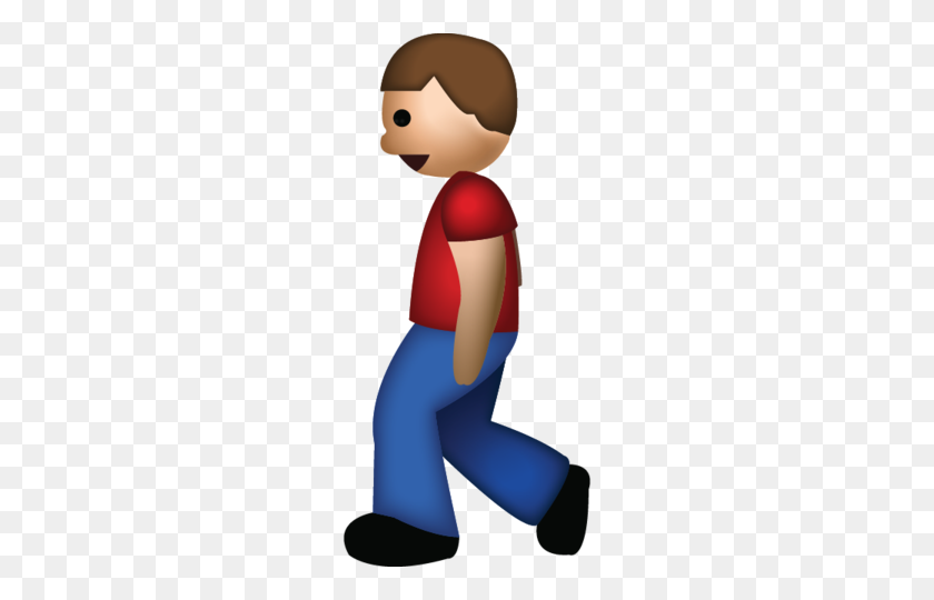 480x480 Descargar Hombre Caminando Emoji Emoji Island - Persona Caminando Png