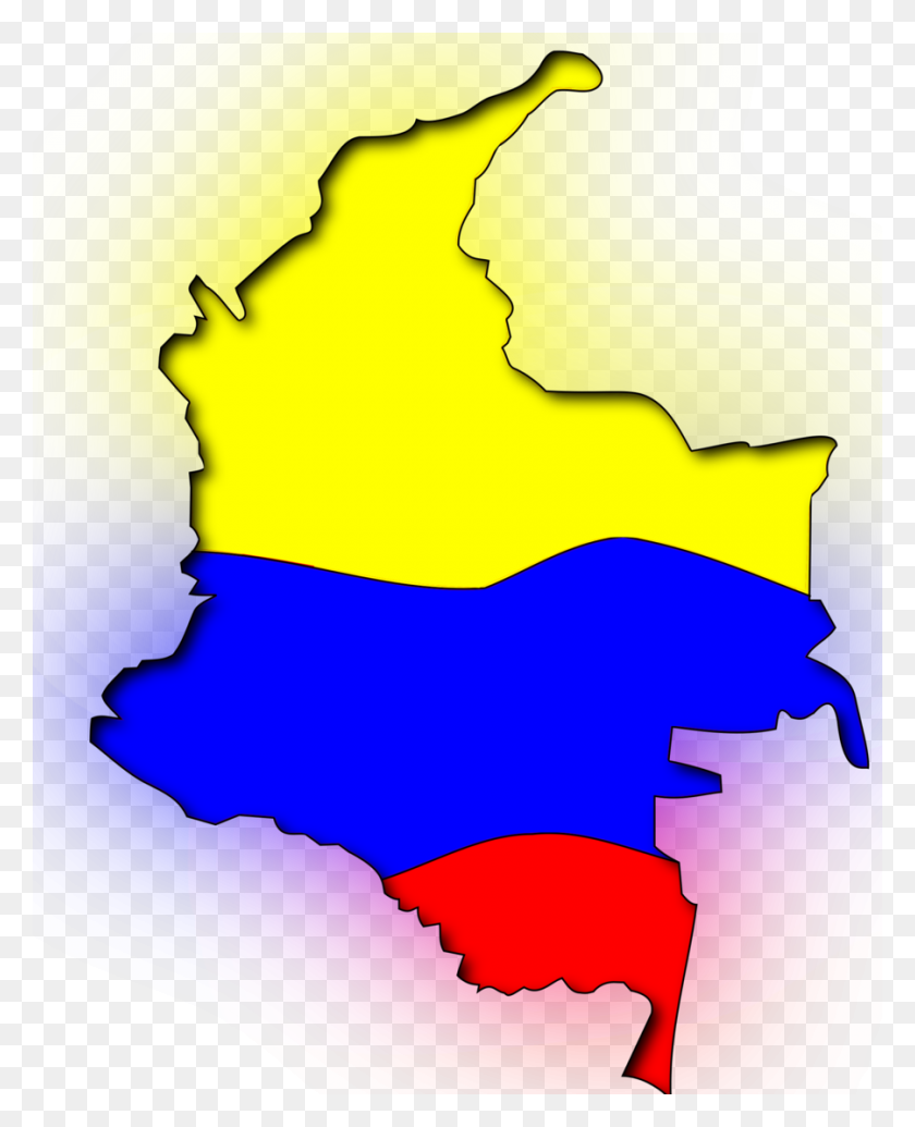 900x1125 Download Mapa De Colombia Bandera Clipart Flag Of Colombia Clip - Civilization Clipart
