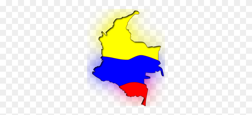 260x325 Скачать Mapa De Colombia Клипарт Карта Колумбии Картинки - Карта Техаса Клипарт
