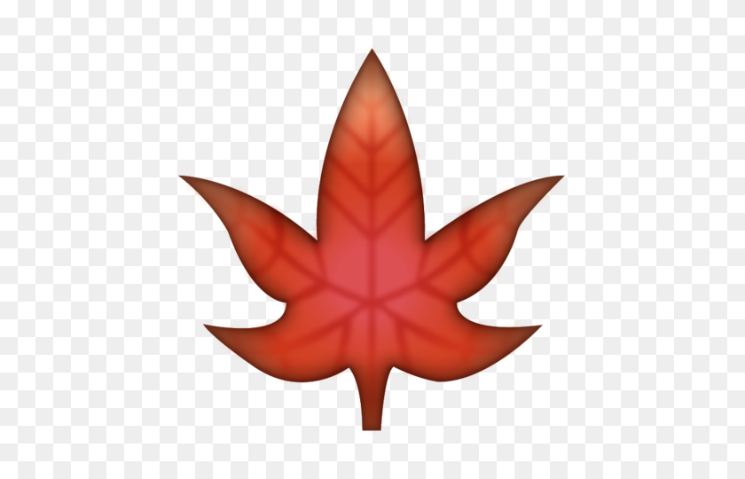 466x480 Скачать Emoji Image Maple Leaf На Острове Emoji В Формате Png - Лист Png
