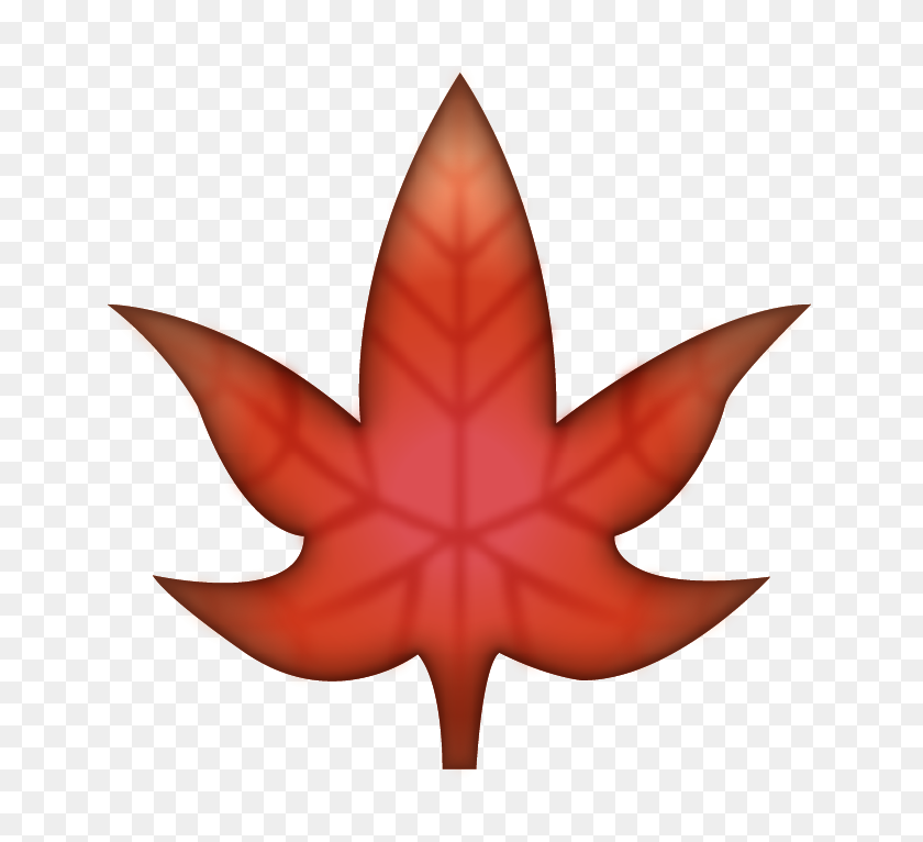 685x706 Download Maple Leaf Emoji Image In Png Emoji Island - Maple Leaf PNG