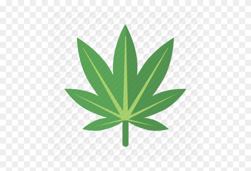 512x512 Download Marijuana Leaf Icon Clipart Cannabis Clip Art - Weed Leaf Clipart