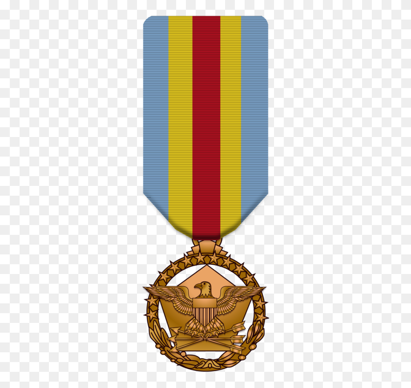 260x733 Download Medal Clipart Military Outstanding Volunteer Service - Outstanding Clipart