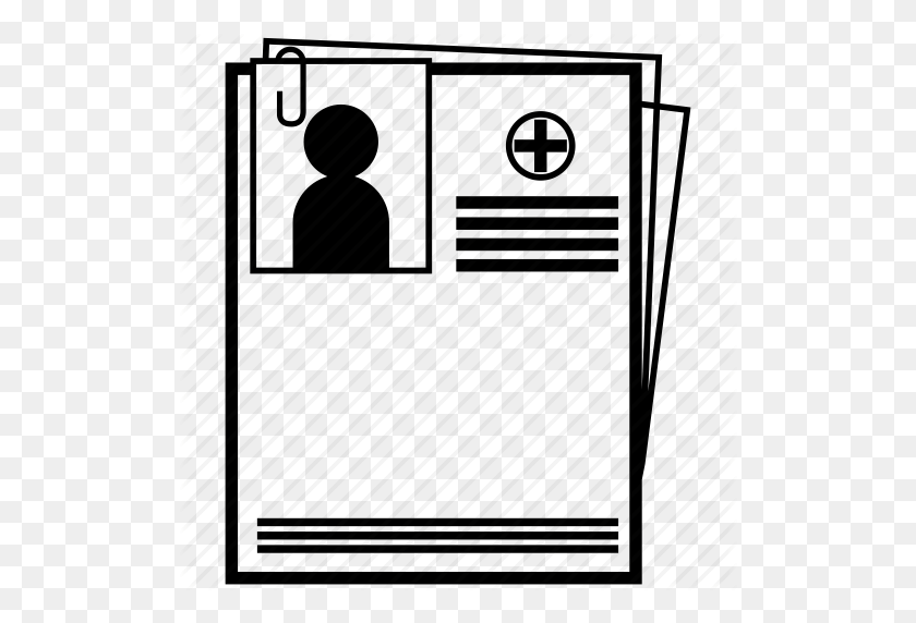 512x512 Download Medical Certificate Icon Png Clipart Medical History - Certificate Clipart