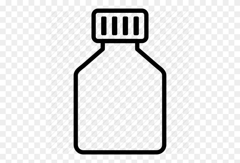 512x512 Descargar La Medicina Botella Icono De Imágenes Prediseñadas De Fármacos Frasco De Medicamentos - Píldora De Imágenes Prediseñadas