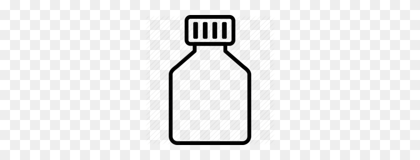 260x260 Download Medicine Bottle Icon Clipart Pharmaceutical Drug Vial - First Aid Clipart Black And White