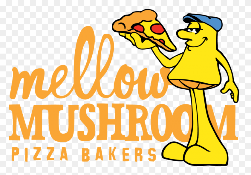 900x610 Download Mellow Mushroom Transparent Background Clipart Food - Pizza Clipart PNG