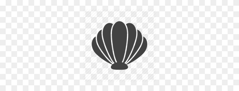 260x260 Download Mermaid Shell Png Clipart Seashell Clip Art - Shell Logo PNG