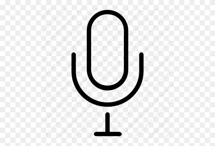512x512 Descargar Micrófono, Audio, Control De Voz, Podcast Icon Inventicons - Podcast Icon Png