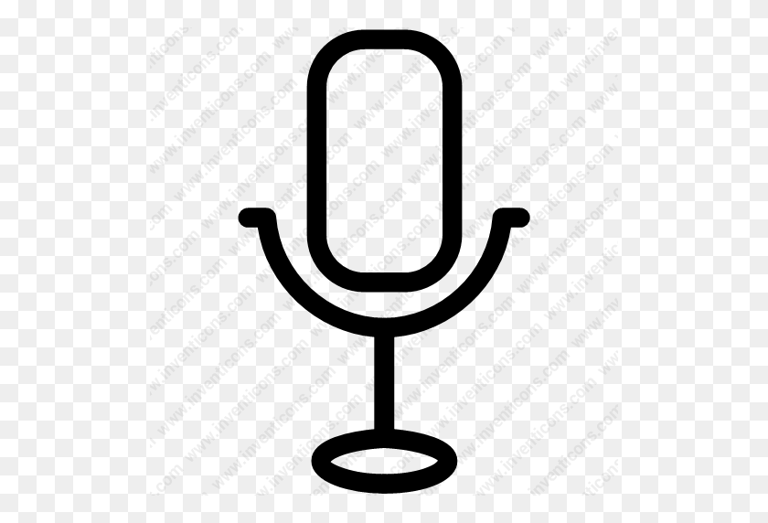 512x512 Download Microphone,record,microphone,audio,mic Icon Inventicons - Microphone Icon PNG