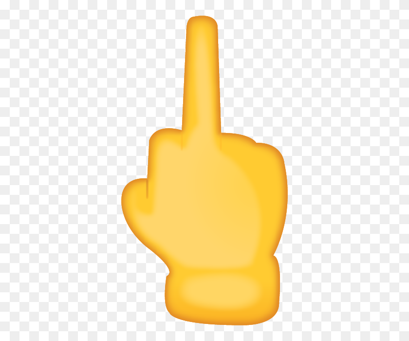 640x640 Download Middle Finger Emoji Emoji Island - Thumb PNG
