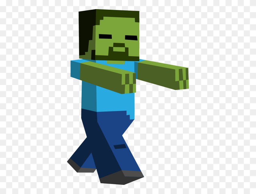 400x579 Download Minecraft Free Png Transparent Image And Clipart - Minecraft PNG