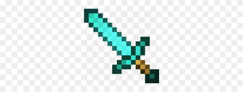 260x261 Download Minecraft Sword Icon Clipart Minecraft Computer Icons - Crafting Clipart