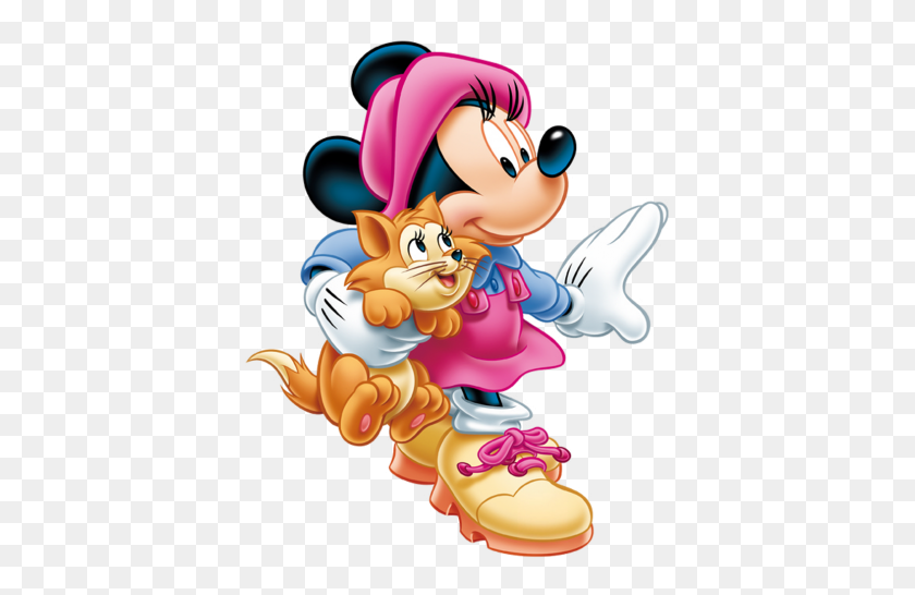 400x486 Download Minnie Mouse Free Png Transparent Image And Clipart - Cat Clipart Transparent Background