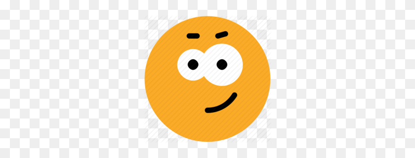 260x260 Download Mischievous Emoticon Clipart Smiley Emoticon Clip Art - Happy Emoji Clipart