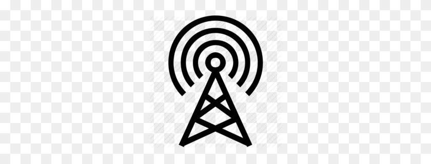 260x260 Descargar Mobile Tower Clipart Cell Site Cell Id Teléfonos Móviles - Radio Tower Clipart