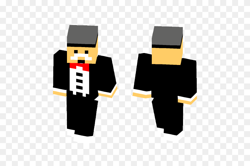 584x497 Download Monopoly Man Minecraft Skin For Free Superminecraftskins - Monopoly Man PNG