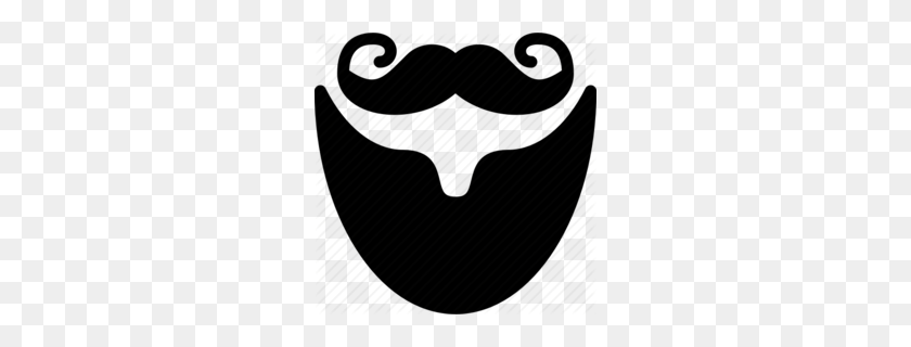 260x260 Download Moustache And Beard Icon Clipart Beard Computer Icons - Santa Beard Clipart