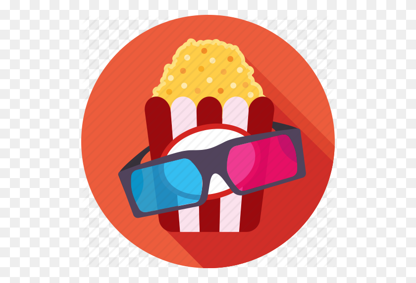 512x512 Download Movie Popcorn Icon Clipart Computer Icons Film Film - Movie Clipart PNG