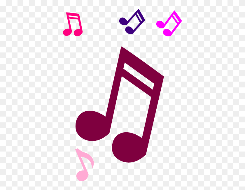 408x592 Download Music Notes Clipart - Music Notes PNG