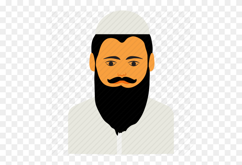 512x512 Скачать Мусульманский Значок Борода Клипарт Ислам Компьютерные Иконки Клип-Арт - Борода Клипарт Png