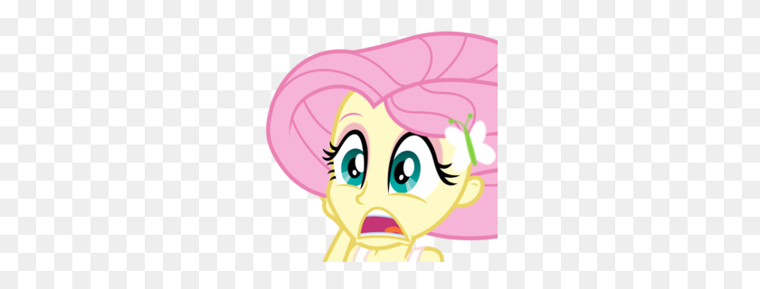 260x260 Download My Little Pony Equestria Girls Angry Fluttershy Clipart - Girl Graduation Clipart