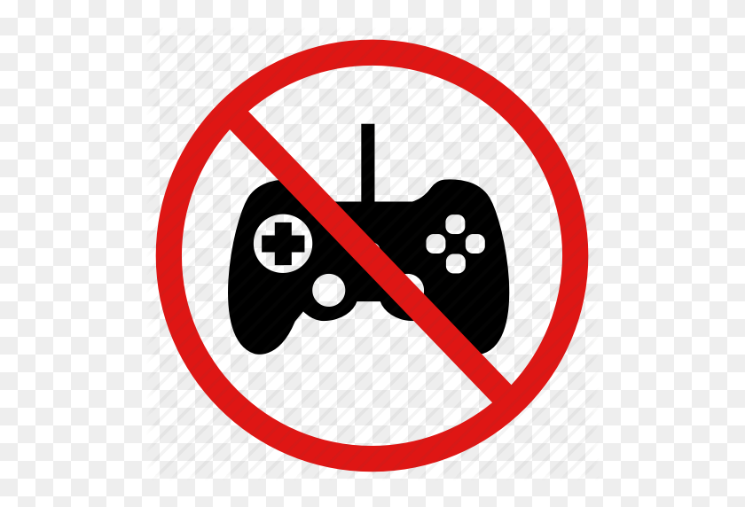 512x512 Download No Games Clipart Video Games Clip Art Technology - Gaming Controller Clipart
