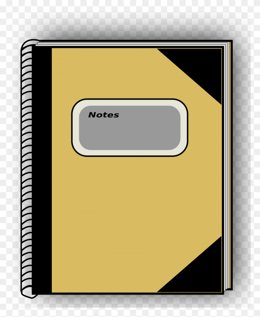 900x1112 Download Notebook Clip Art Clipart Paper Clip Art - Paper Bag Clipart