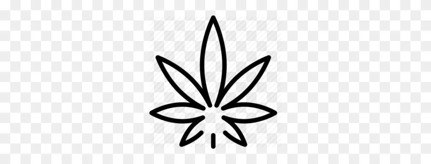 260x260 Скачать Noworoczne Grafika Clipart Cannabis Computer - Weed Clipart