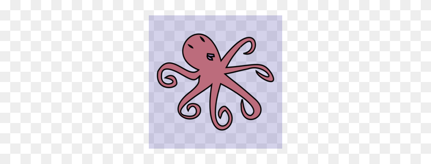 260x260 Descargar Octopus Clipart Octopus Clipart Octopus, Pink, Font - Sea Monster Clipart