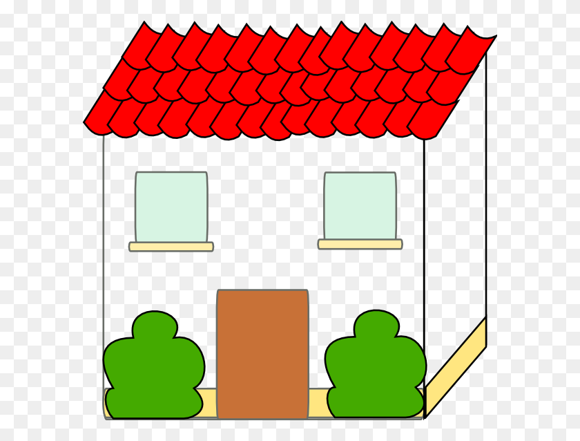 600x578 Download Of Pucca House Clipart House Clip Art Rectangle, Square - House Clipart Free