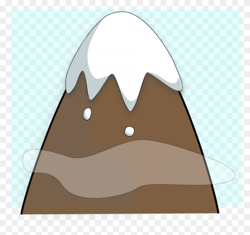 900x843 Download One Mountain Clipart Clip Art Mountain, Nose, Font - Free Mountain Clipart